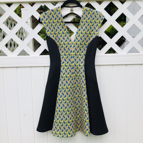 YIGAL AZROUEL**Neoprene Gorgeous Dress US Sm. - Picture 1 of 8